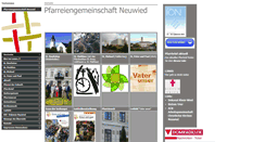 Desktop Screenshot of pfarreiengemeinschaft-neuwied.de